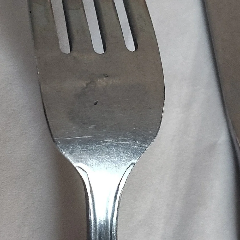 Orleans Silver Co. Stainless ORL16 Lot of 3 Butter Knife And Fork